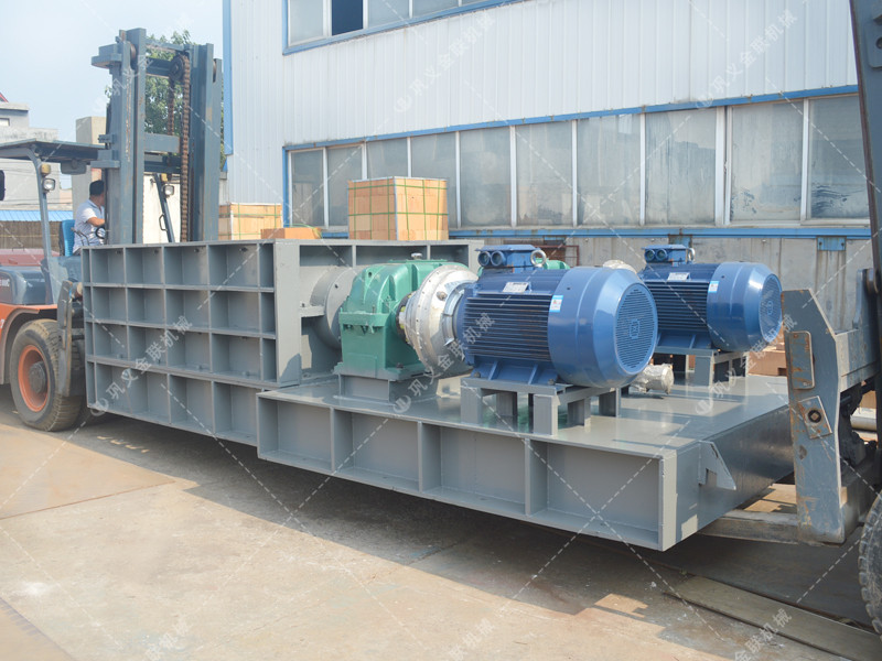 2PLF80/200強力分級雙齒輥破碎機發往山東淄博破碎煤炭